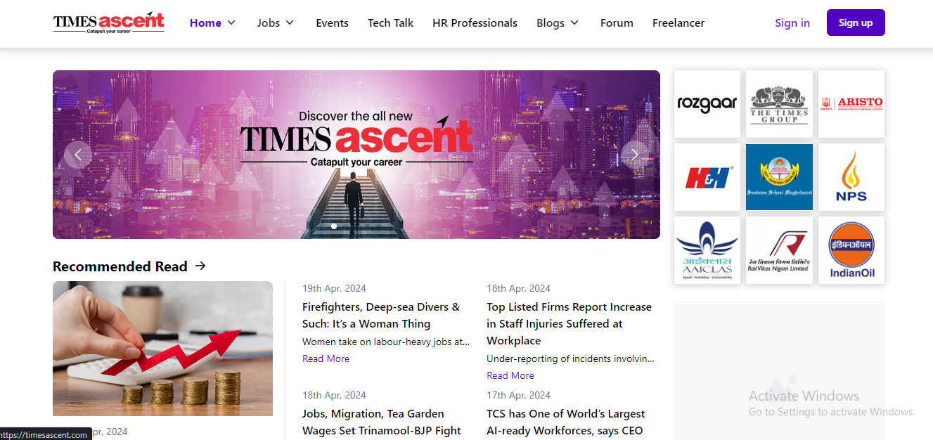 Times Ascent